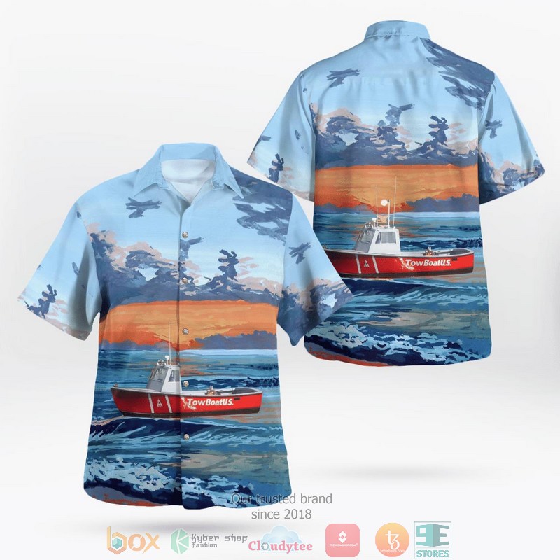 St. James City Florida BoatUS TowBoatUS Charlotte Harbor Hawaii 3D Shirt word1