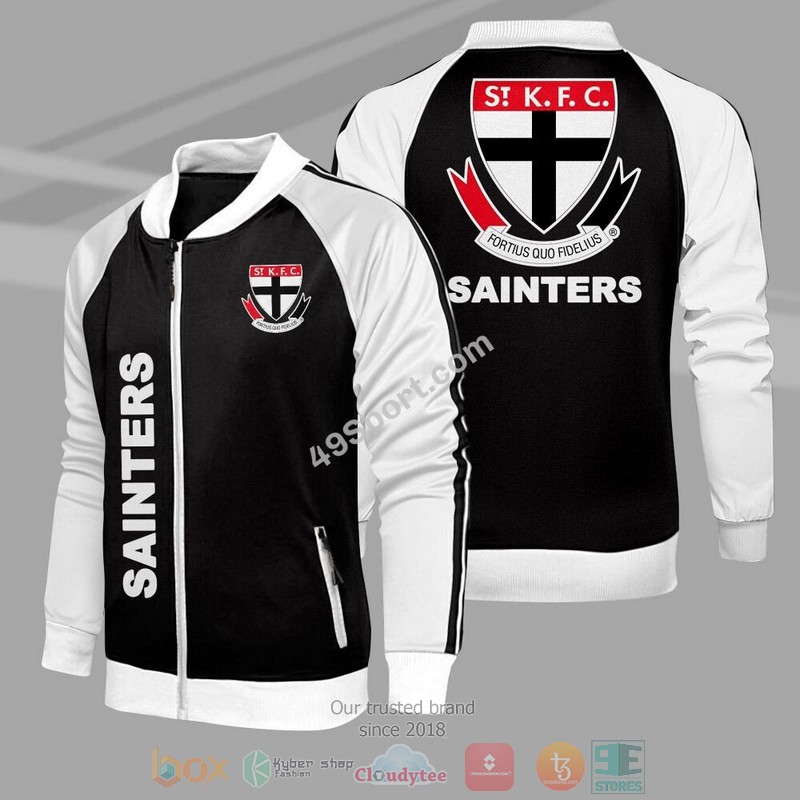 NEW St Kilda Sainters Tracksuits Jacket and Pant word3