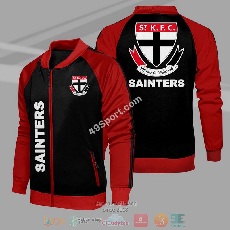 NEW St Kilda Sainters Tracksuits Jacket and Pant 4 NEW St Kilda Sainters Tracksuits Jacket and Pant word2