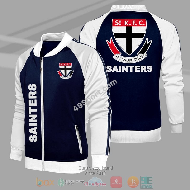 NEW St Kilda Sainters Tracksuits Jacket and Pant 5 NEW St Kilda Sainters Tracksuits Jacket and Pant word2