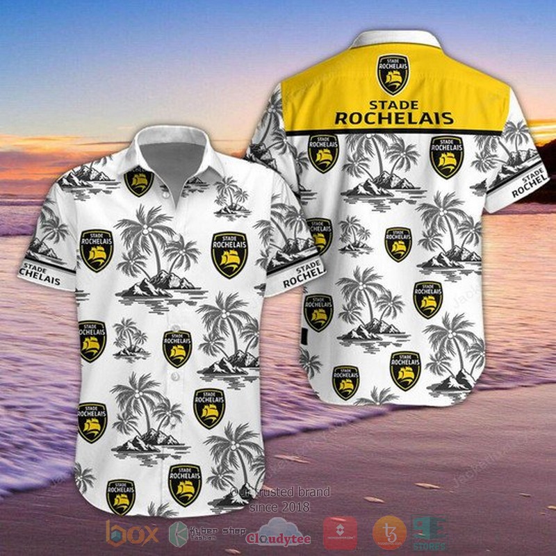 HOT Stade Rochelais Hawaiian Shirt, Shorts