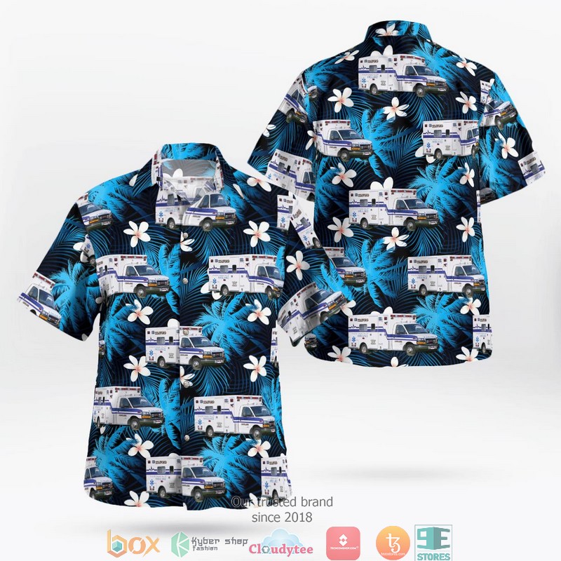 Stafford Ambulance Association Telford Pennsylvania Hawaiian Shirt word3