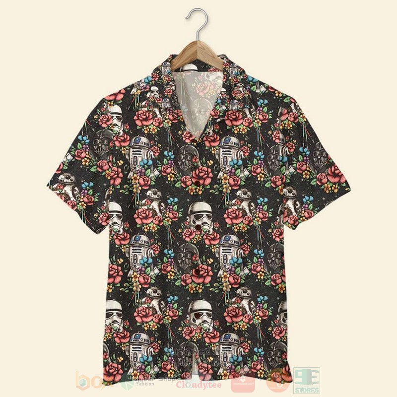 BEST Star Wars Custom Theme Floral Aloha Hawaiian Shirt 1 BEST Star Wars Custom Theme Floral Aloha Hawaiian Shirt word2