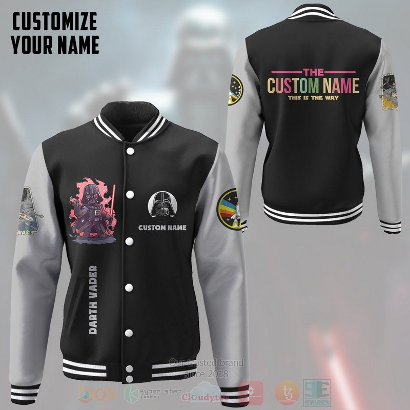 BEST Star Wars Darth Vader Custom Name Unisex Baseball Jacket 4 BEST Star Wars Darth Vader Custom Name Unisex Baseball Jacket word2