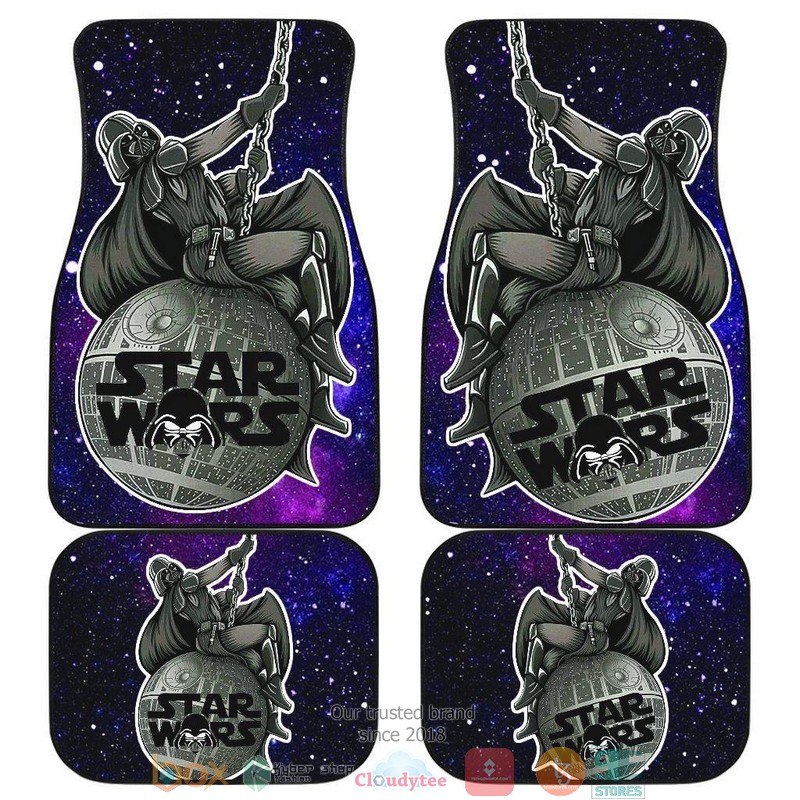 NEW Star Wars Darth Vader Wrecking Ball Galaxy Car Floor Mats