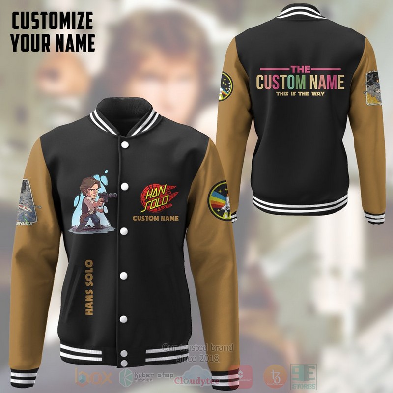 BEST Star Wars Hans Solo Custom Name Unisex Baseball Jacket 4 BEST Star Wars Hans Solo Custom Name Unisex Baseball Jacket word3
