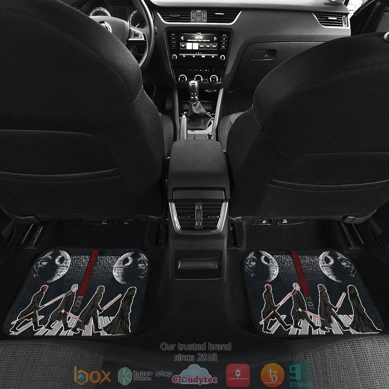 NEW Star Wars The Darth Moon Fanart Car Floor Mats word3