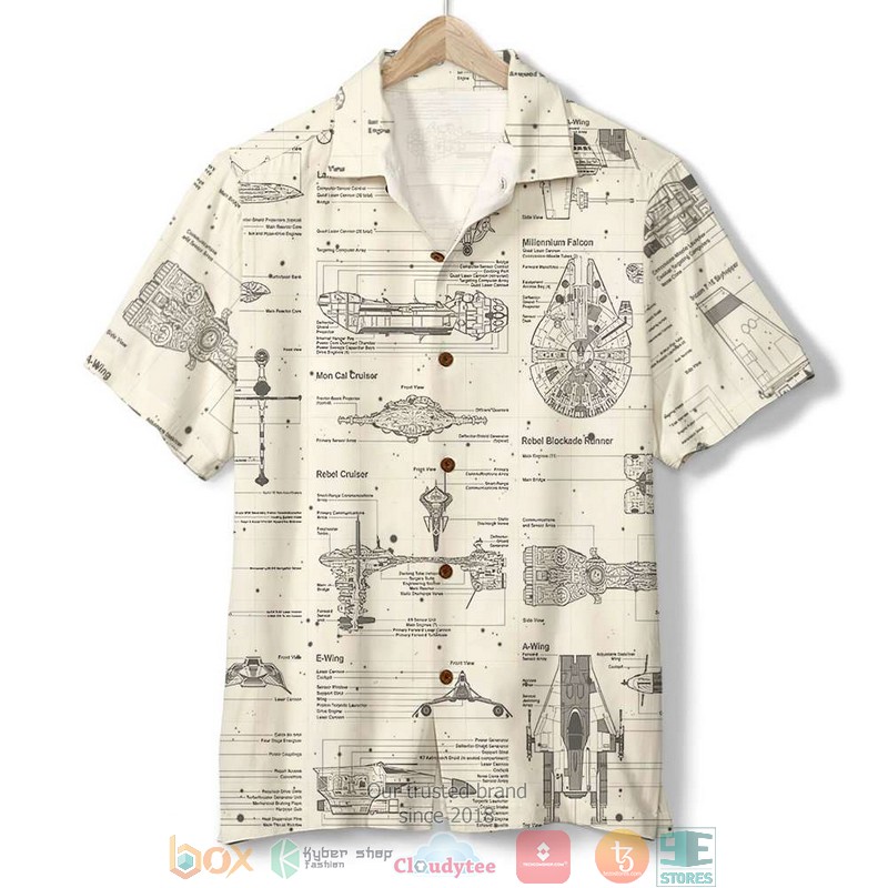 HOT Star Wars vehicle Patent Hawaii Shirt 2 HOT Star Wars vehicle Patent Hawaii Shirt word1