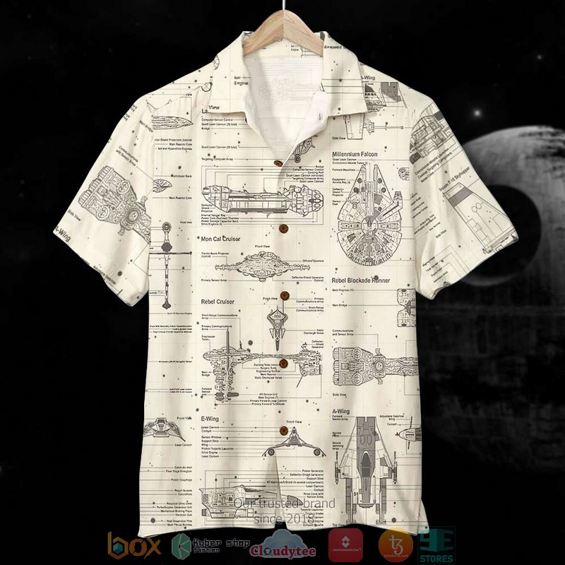 HOT Star Wars vehicle Patent Hawaii Shirt 2 HOT Star Wars vehicle Patent Hawaii Shirt word1