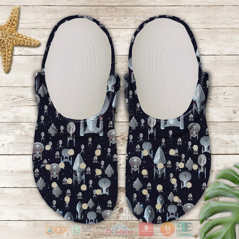 NEW Star Wars vehicles pattern Crocs Crocband Clog