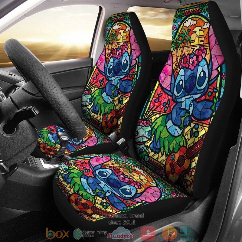 Stitch Glass Lilo Limited Car Seat Covers