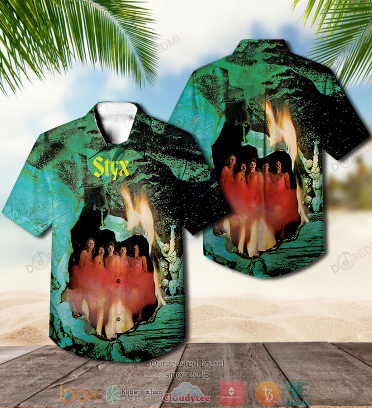 BEST Styx Album Aloha Shirt