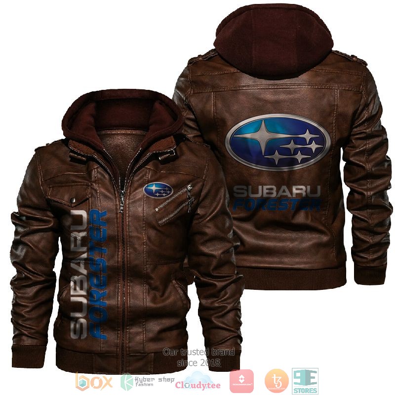 NEW Subaru Forester PU Leather Jacket