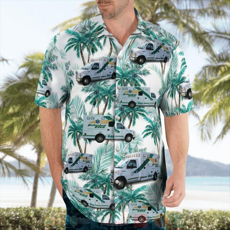 BEST Suburban EMS, Pennsylvania 3D Aloha Shirt 3 BEST Suburban EMS, Pennsylvania 3D Aloha Shirt word2