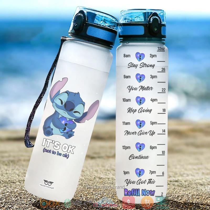Suicide Awareness Its Ok Not To Be Ok Water Bottle 1