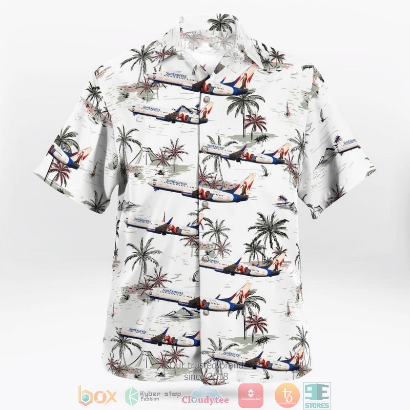 NEW SunExpress Deutschland Boeing 737-86N Hawaii Shirt 3 NEW SunExpress Deutschland Boeing 737-86N Hawaii Shirt word3