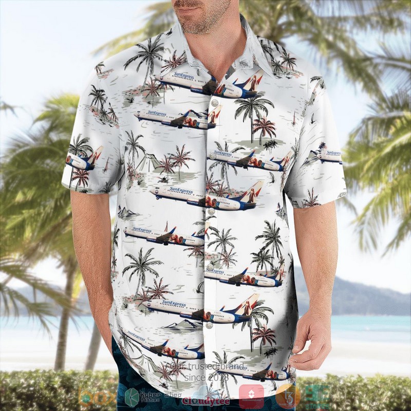 NEW SunExpress Deutschland Boeing 737-86N Hawaii Shirt 4 NEW SunExpress Deutschland Boeing 737-86N Hawaii Shirt word3