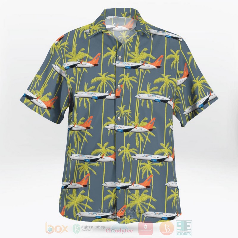 BEST Sunwing Airlines Boeing 737-800 3D Aloha Shirt 3 BEST Sunwing Airlines Boeing 737-800 3D Aloha Shirt word3