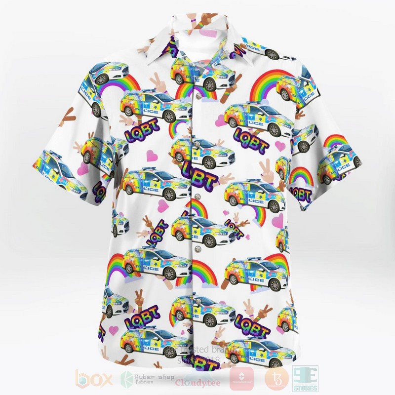 BEST Sussex, UK, Sussex Police LGBT Car 3D Aloha Shirt 2 BEST Sussex, UK, Sussex Police LGBT Car 3D Aloha Shirt word2
