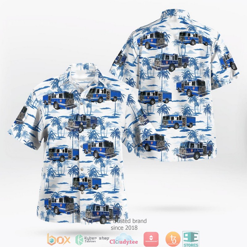 Swampscott Fire Department Massachusetts Hawaiian Shirt