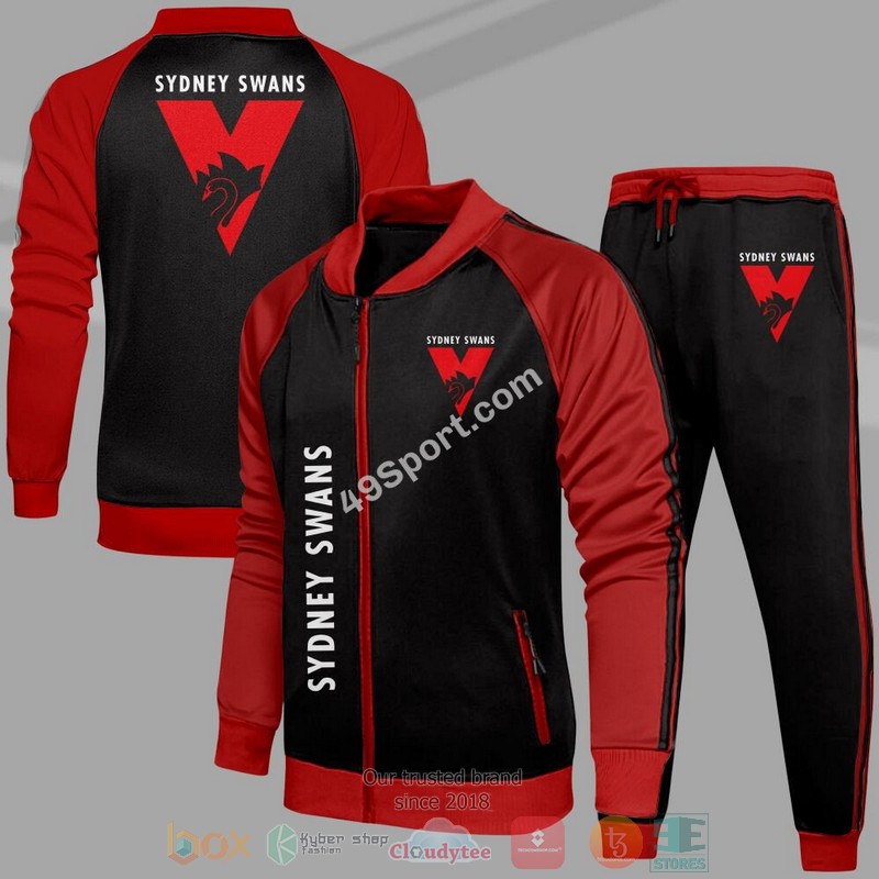 NEW Sydney Swans Tracksuits Jacket and Pant 12 NEW Sydney Swans Tracksuits Jacket and Pant word1