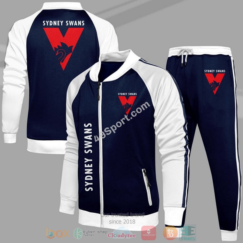 NEW Sydney Swans Tracksuits Jacket and Pant 13 NEW Sydney Swans Tracksuits Jacket and Pant word1