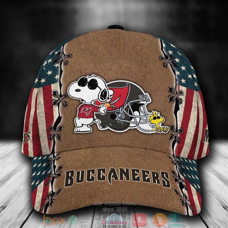Tampa Bay Buccaneers Snoopy NFL Custom Name Cap word3