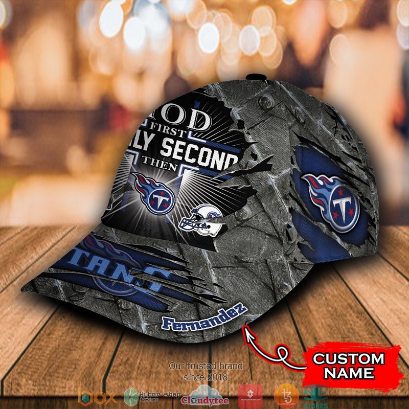 Tennessee Titans Luxury NFL Custom Name Cap 3 Tennessee Titans Luxury NFL Custom Name Cap word3