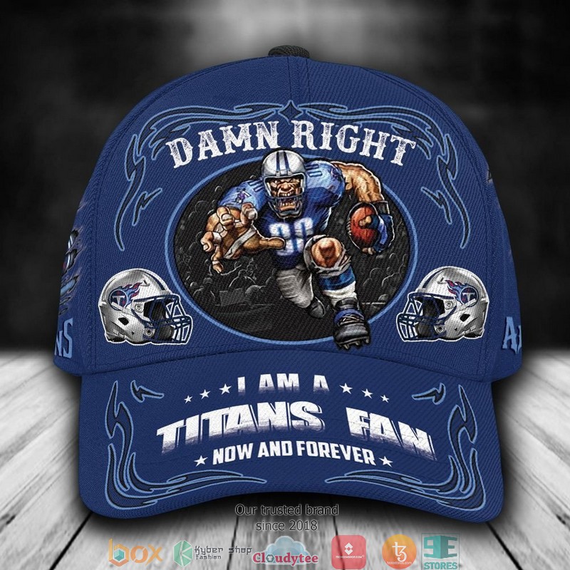 Tennessee Titans Mascot NFL Custom Name Cap 8 Tennessee Titans Mascot NFL Custom Name Cap word1