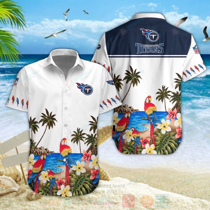 BEST Tennessee Titans NFL Parrot Aloha Hawaiian Shirt