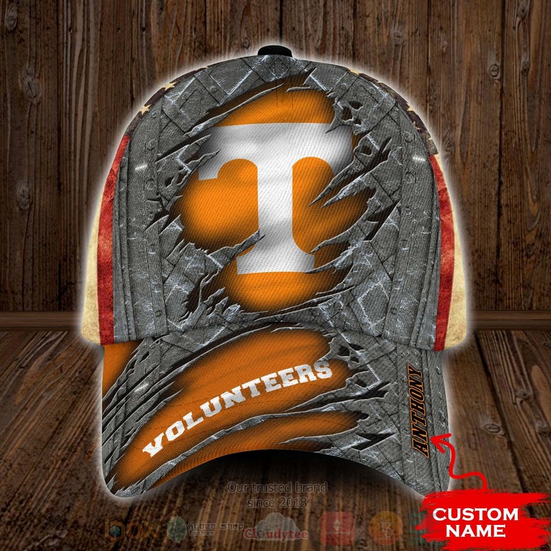 BEST Tennessee Volunteers NCAA Team Custom Name 3D Cap word3