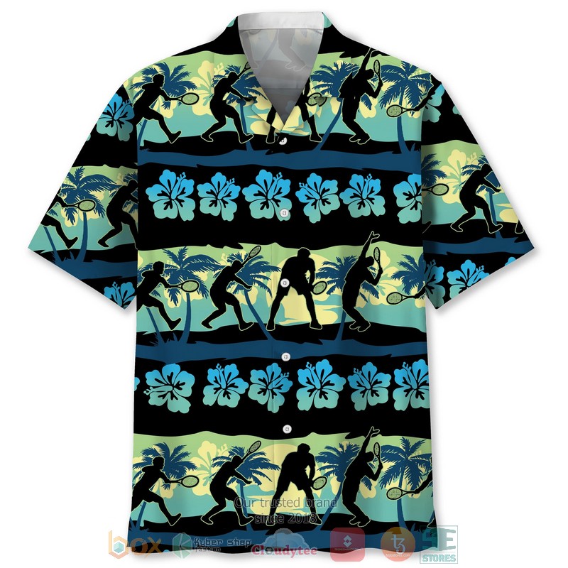 NEW Tennis Nature Beach Hawaiian Shirt 7