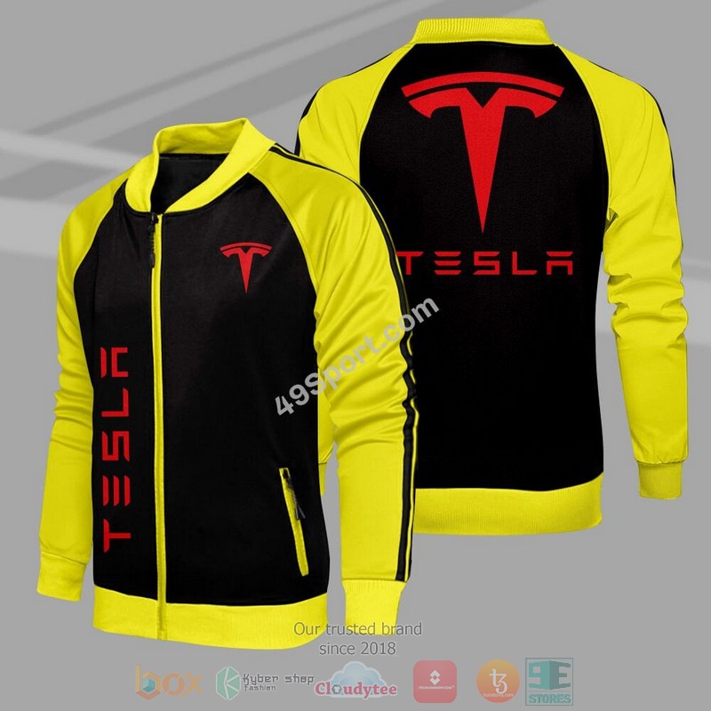 NEW Tesla Tracksuits Jacket and Pant 6 NEW Tesla Tracksuits Jacket and Pant word1