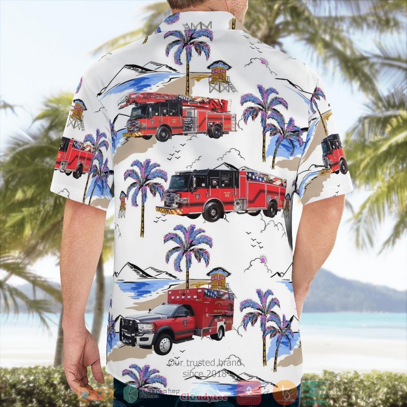 NEW Texas Bexar County District 7 Fire Rescue Aloha Shirt 4 NEW Texas Bexar County District 7 Fire Rescue Aloha Shirt word3