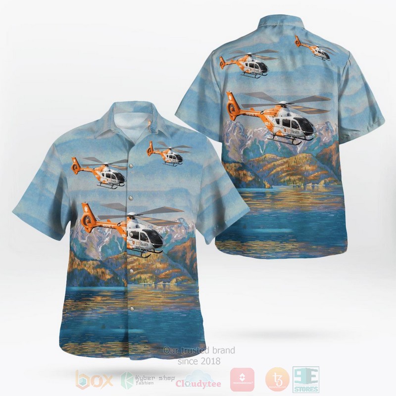 BEST Texas, UT Health East Texas Air 1 EC135 Helicopter 3D Aloha Shirt 8 BEST Texas, UT Health East Texas Air 1 EC135 Helicopter 3D Aloha Shirt word2