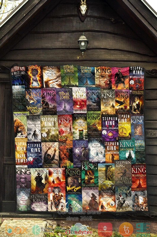 The Dark Tower Books Quilt 5 The Dark Tower Books Quilt word2