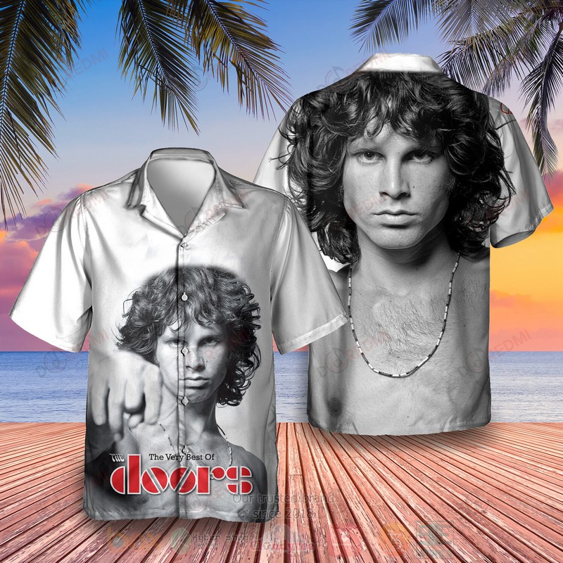 BEST The Doors the Very Best Album Aloha Hawaiian Shirt
