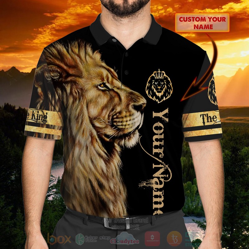 BEST The King Custom Name Premium 3D Polo Shirt 3 BEST The King Custom Name Premium 3D Polo Shirt word2