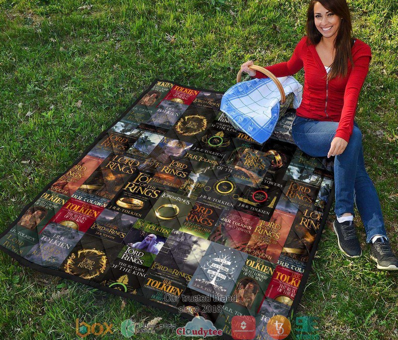 The Lord Of The Rings Books Covers Quilt 4 The Lord Of The Rings Books Covers Quilt word3