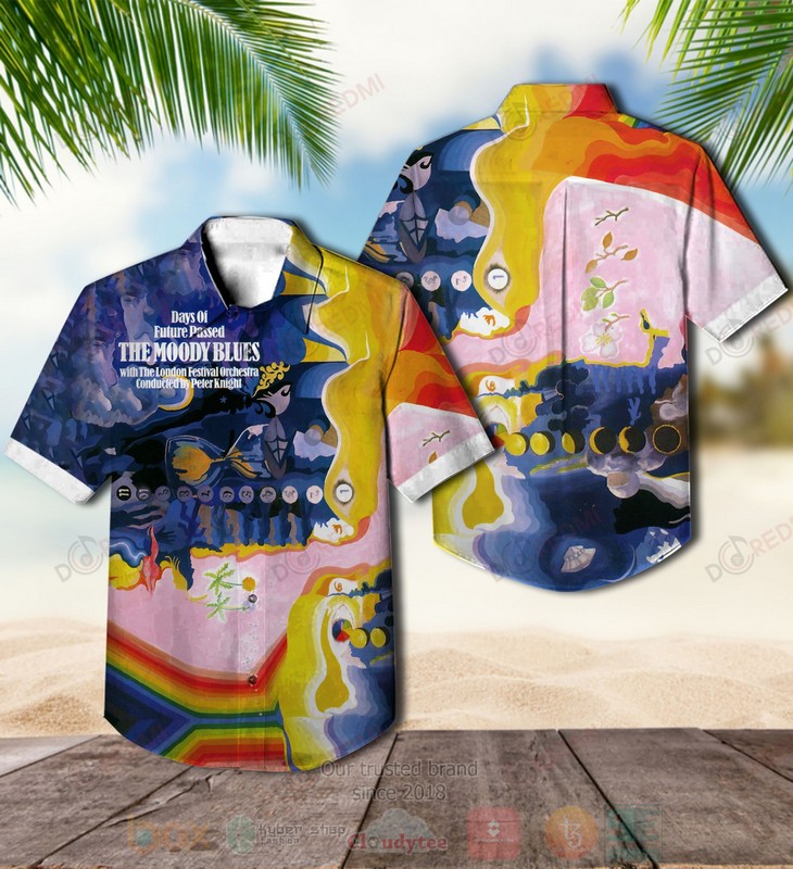 BEST The Moody Blues Days of Future Passed Album Aloha Hawaiian Shirt