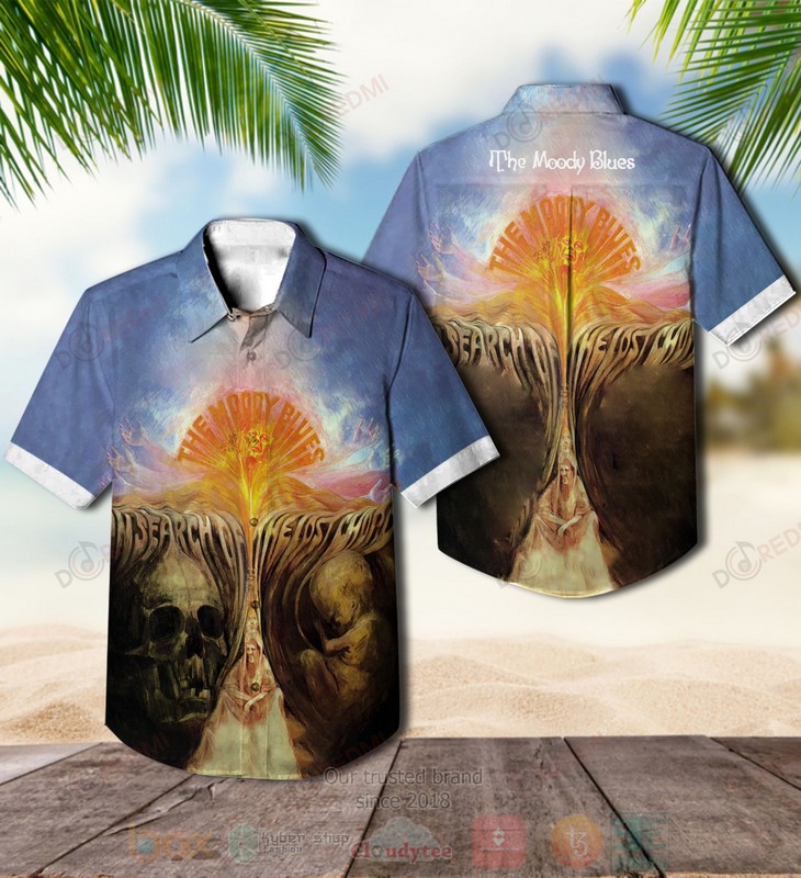BEST The Moody Blues In Search of the Lost Chord Album Aloha Hawaiian Shirt