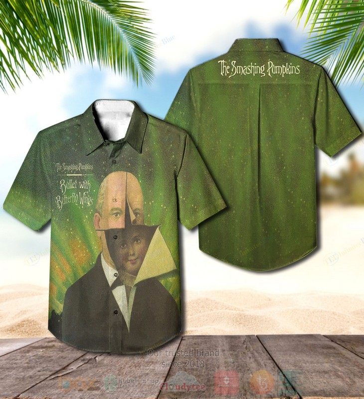 BEST The Smashing Pumpkins Bullet with Butterfly Wings Album Aloha Hawaiian Shirt