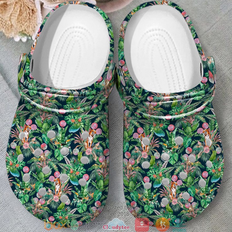 Tiger Crocband Shoes 3 Tiger Crocband Shoes word2