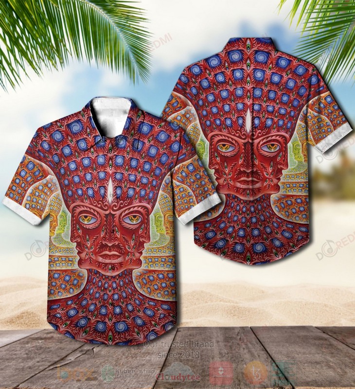 BEST Tool Return In 10,000 Days Pattern Album Aloha Hawaiian Shirt