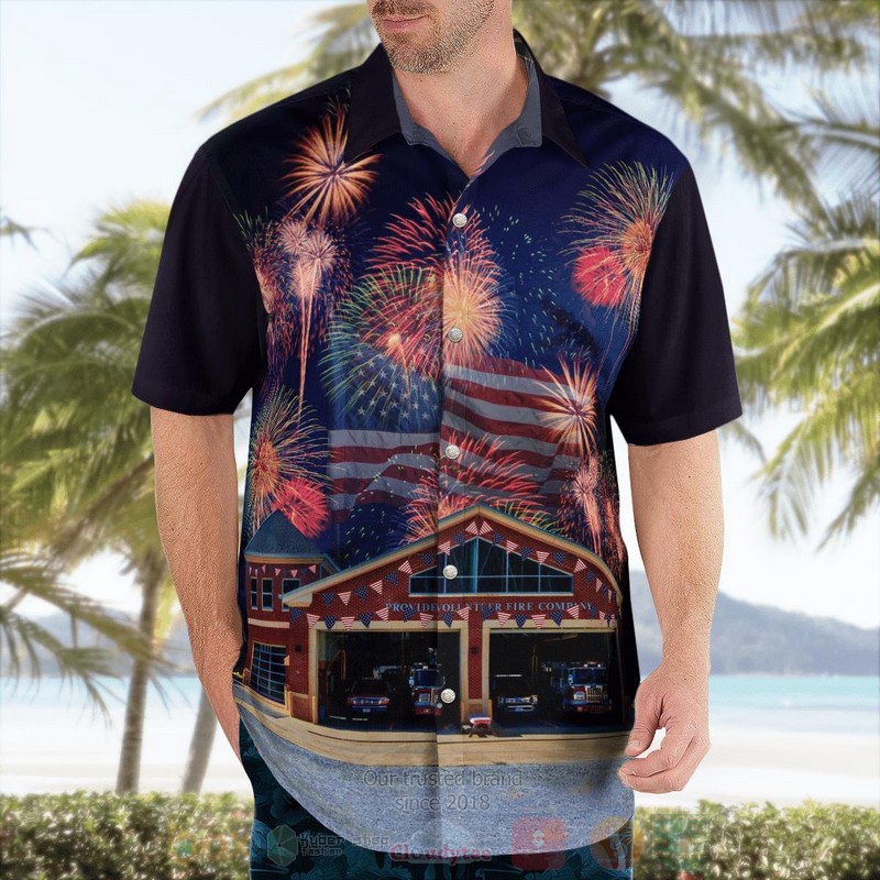 BEST Towson, Maryland, Providence Volunteer Fire Company, 4th of July 3D Aloha Shirt 3 BEST Towson, Maryland, Providence Volunteer Fire Company, 4th of July 3D Aloha Shirt word2