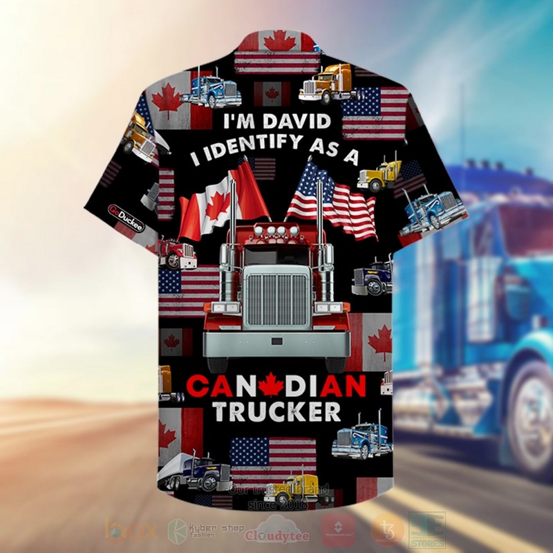 BEST Trucker I Identify As A Trucker Canada & American Truck Aloha Hawaiian Shirt 3 BEST Trucker I Identify As A Trucker Canada & American Truck Aloha Hawaiian Shirt word2