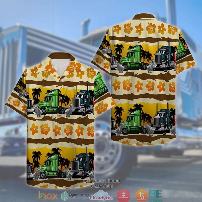 Trucker Summer Hawaiian shirt word3