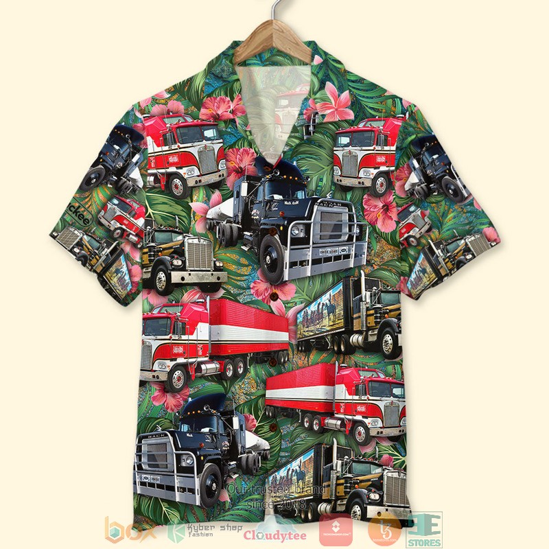 HOT Trucker Tropical Pattern Hawaii Shirt word2