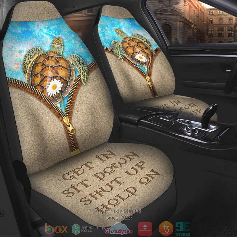 Turtle Get In Sit Down Shut Up Hold On Car Seat Cover 3 Turtle Get In Sit Down Shut Up Hold On Car Seat Cover word1