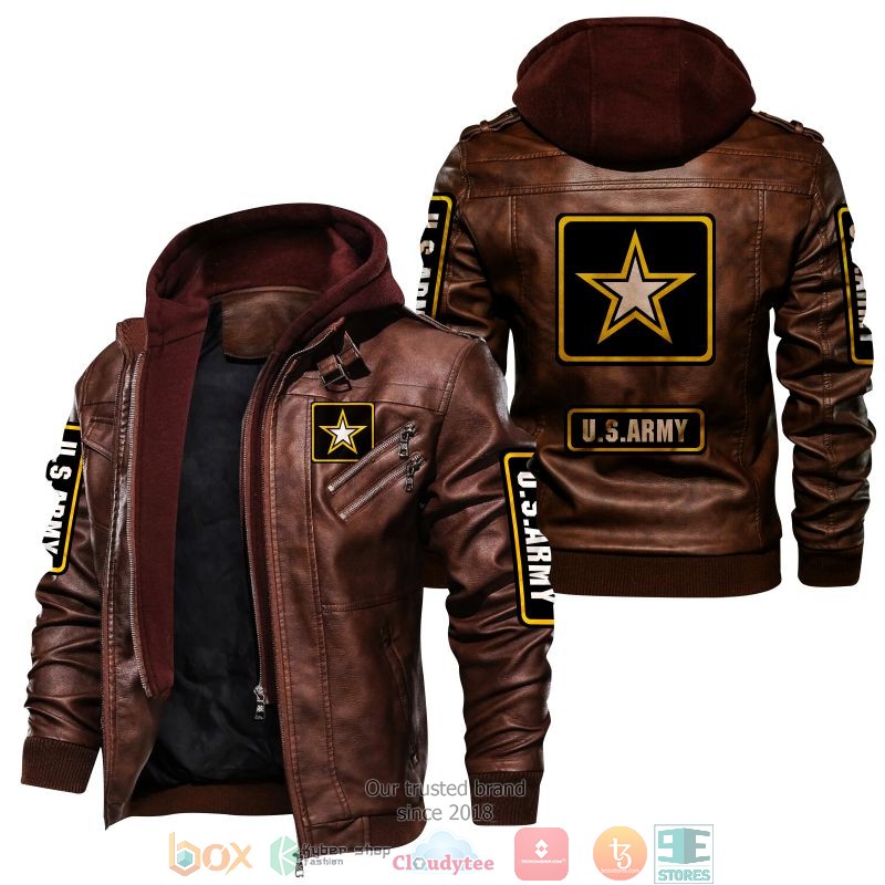 U.S. ARMY Leather Jacket word2
